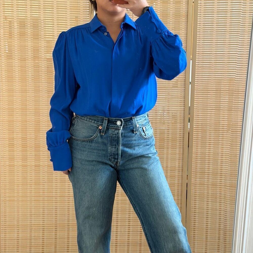 Another tomorrow gathered blouse - Picture 2 of 8